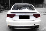 2009-2015 Audi A5 Sline S5 Sedan Sport Style Carbon Fiber Trunk Spoiler