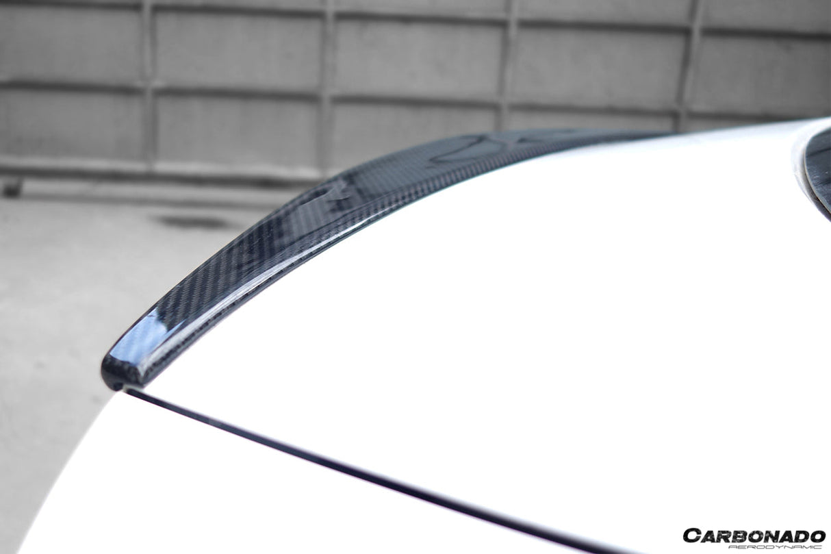 2009-2015 Audi A5 Sline S5 Sedan Sport Style Carbon Fiber Trunk Spoiler