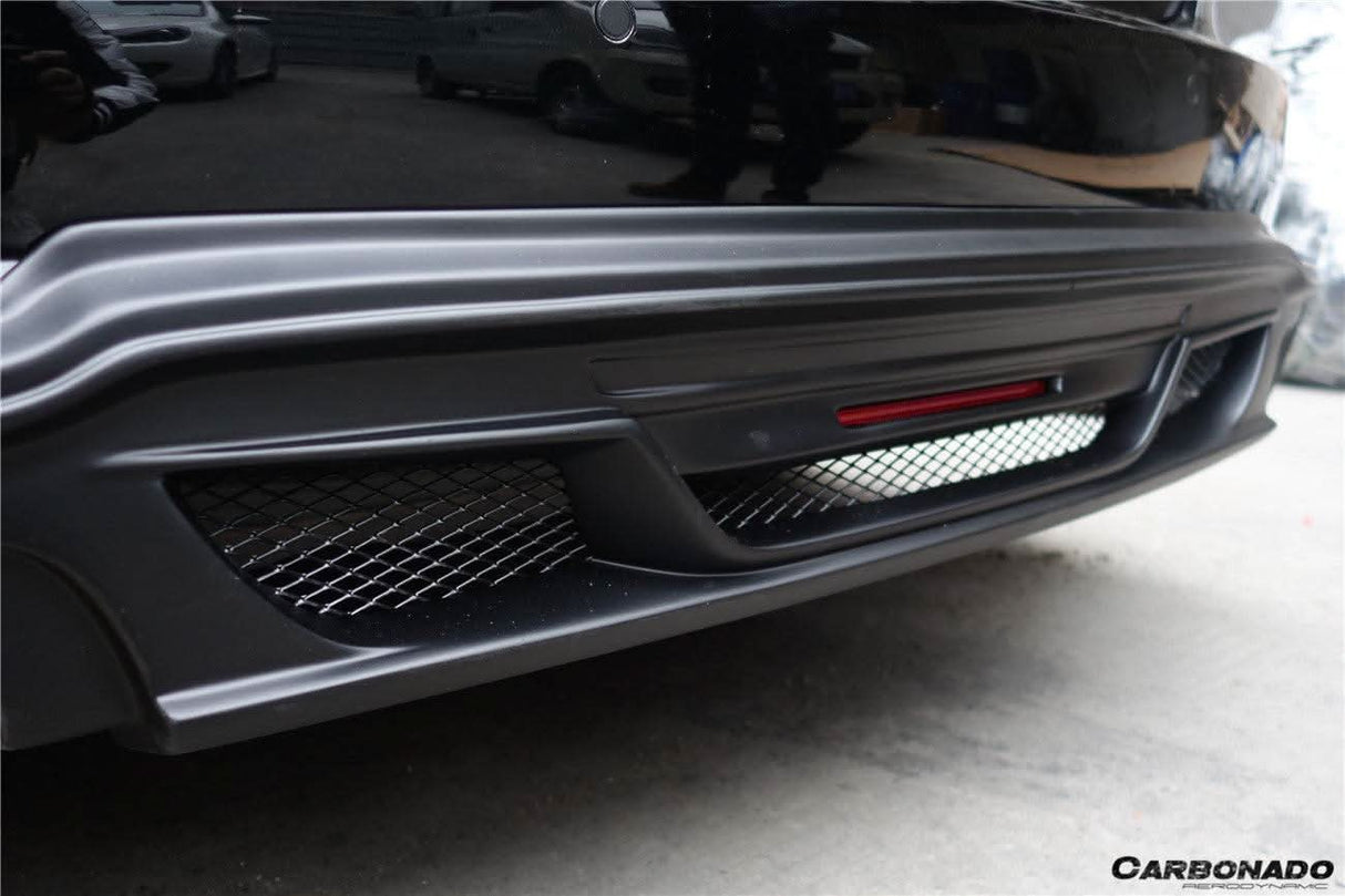 2012-2014 Audi A7 A7 Sports Line WD Style Rear Lip Diffuser With Exhaust Tips