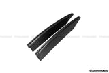 2009-2015 Audi R8 Coupe Spyder OE Style Carbon Fiber Rear Air Duct Splitter Replacement