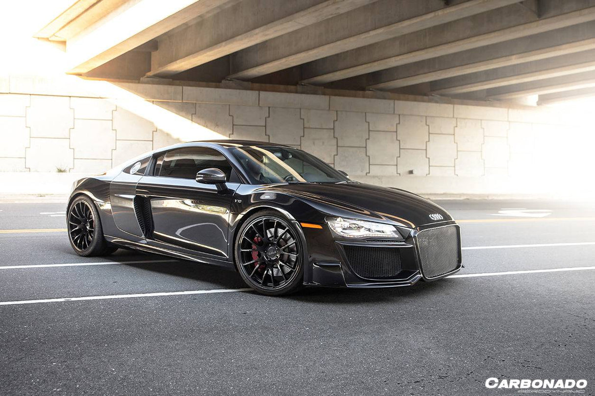 2009-2015 Audi R8 Coupe Spyder OE Style Carbon Fiber Side Blades