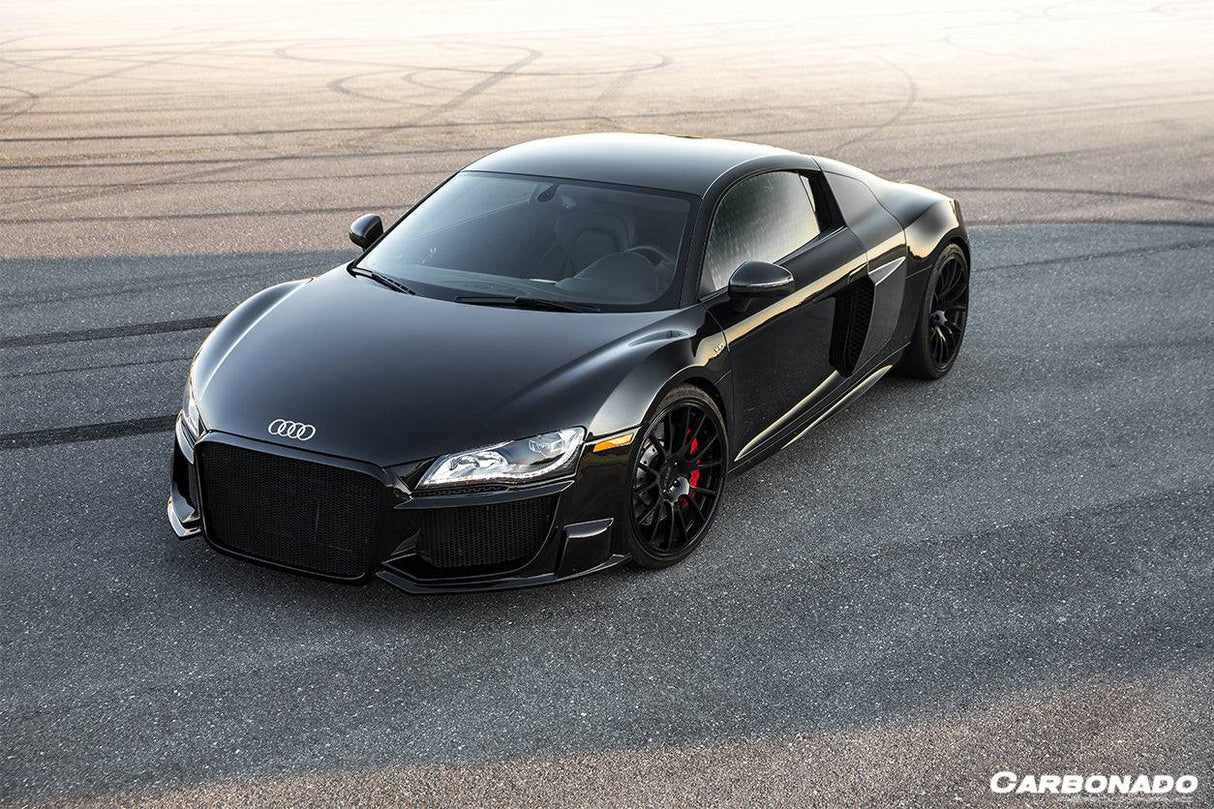 2009-2015 Audi R8 Coupe Spyder OE Style Carbon Fiber Side Blades