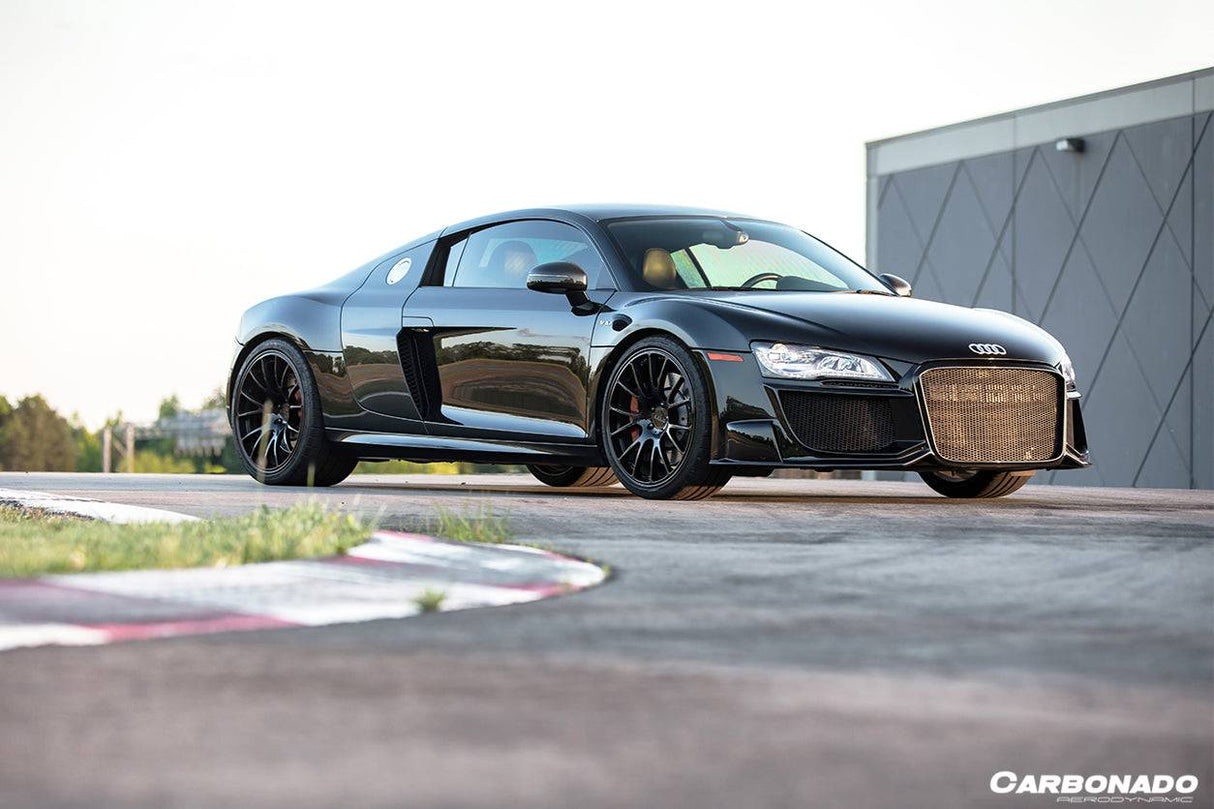 2009-2015 Audi R8 Coupe Spyder OE Style Carbon Fiber Side Blades
