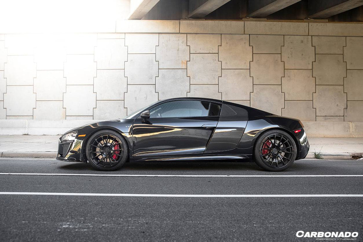 2009-2015 Audi R8 Coupe Spyder OE Style Carbon Fiber Side Blades