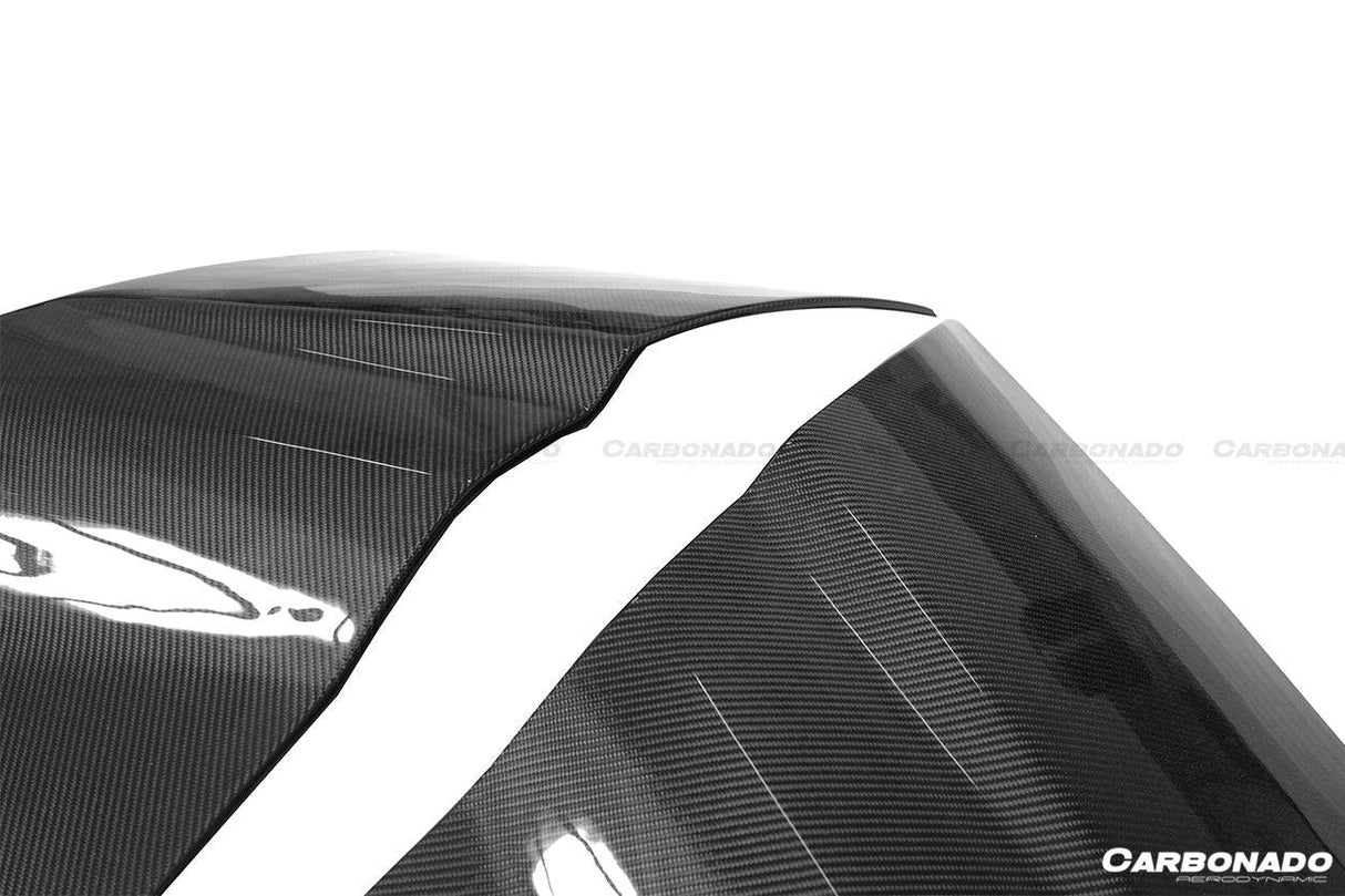 2009-2015 Audi R8 Coupe Spyder OE Style Carbon Fiber Side Blades