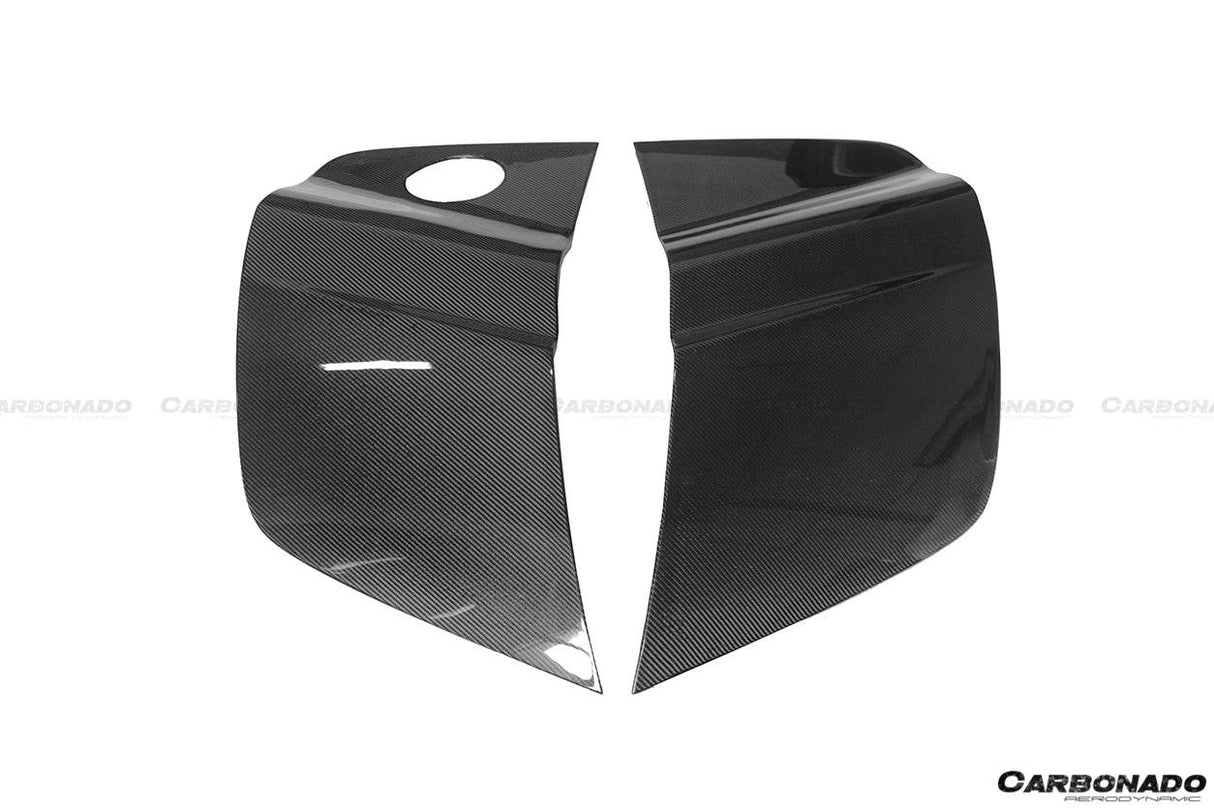 2009-2015 Audi R8 Coupe Spyder OE Style Carbon Fiber Side Blades