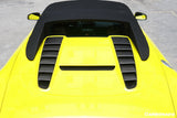 2009-2015 Audi R8 Spyder OE Style Carbon Fiber Trunk Air Scoop Cover