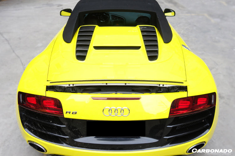 2009-2015 Audi R8 Spyder OE Style Carbon Fiber Trunk Air Scoop Cover