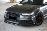 2013-2018 Audi RS6 Avant MN Style Carbon Fiber Front Lip
