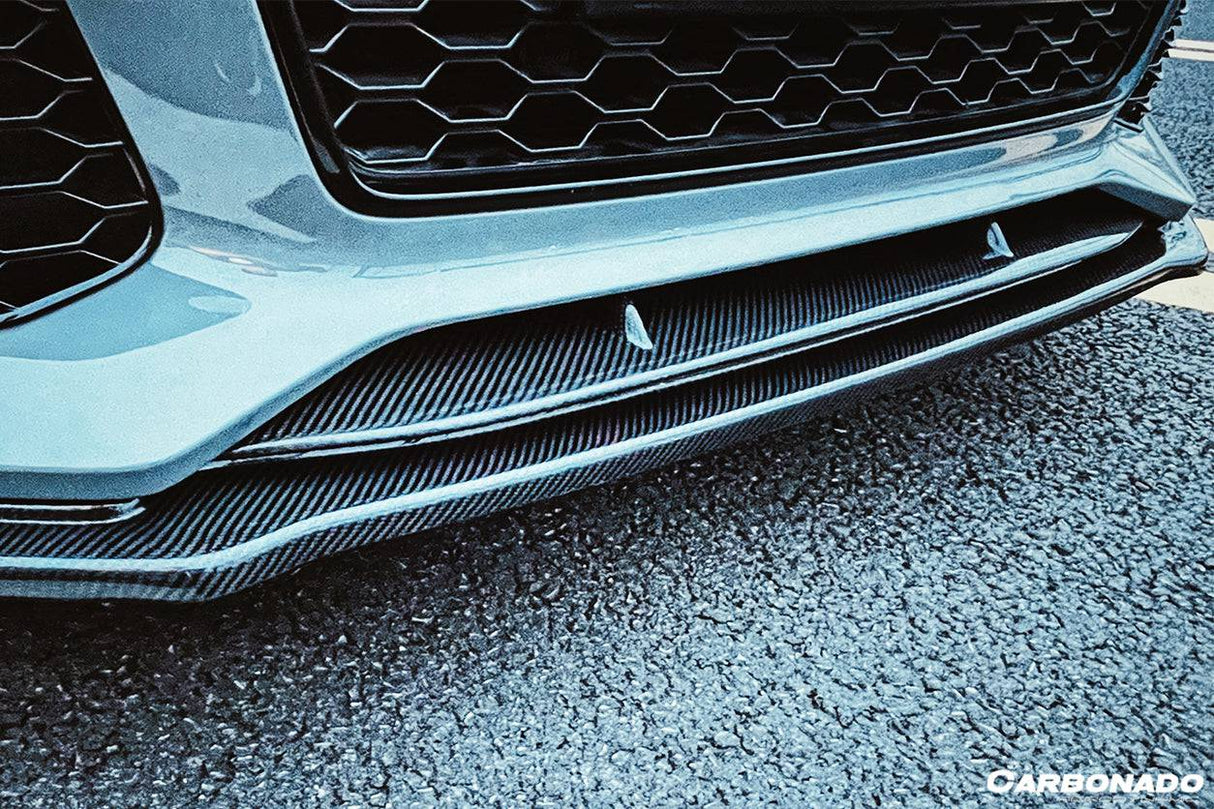 2013-2018 Audi RS6 Avant MN Style Carbon Fiber Front Lip