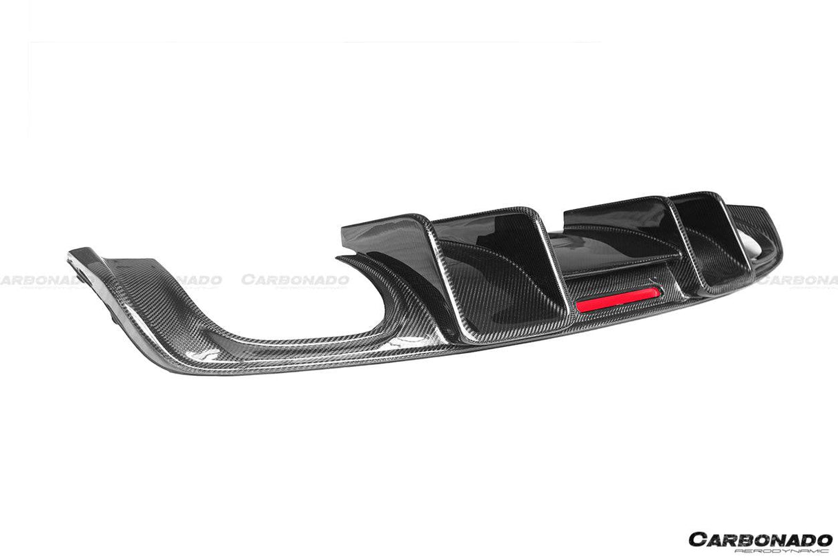 2013-2016 Audi S3 A3 Sline Sedan BKSS Style Carbon Fiber Rear Lip Diffuser