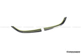 2021-2024 BMW M3 G80   G81 M4 G82   G83 D3 Style DRY Carbon Fiber Fornt Lip Splitter with Winglets
