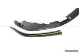 2021-2024 BMW M3 G80   G81 M4 G82   G83 D3 Style DRY Carbon Fiber Fornt Lip Splitter with Winglets