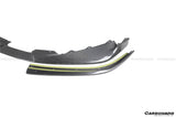 2021-2024 BMW M3 G80   G81 M4 G82   G83 D3 Style DRY Carbon Fiber Fornt Lip Splitter with Winglets