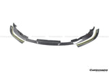 2021-2024 BMW M3 G80   G81 M4 G82   G83 D3 Style DRY Carbon Fiber Fornt Lip Splitter with Winglets
