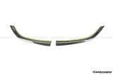 2021-2024 BMW M3 G80   G81 M4 G82   G83 D3 Style DRY Carbon Fiber Fornt Lip Splitter with Winglets