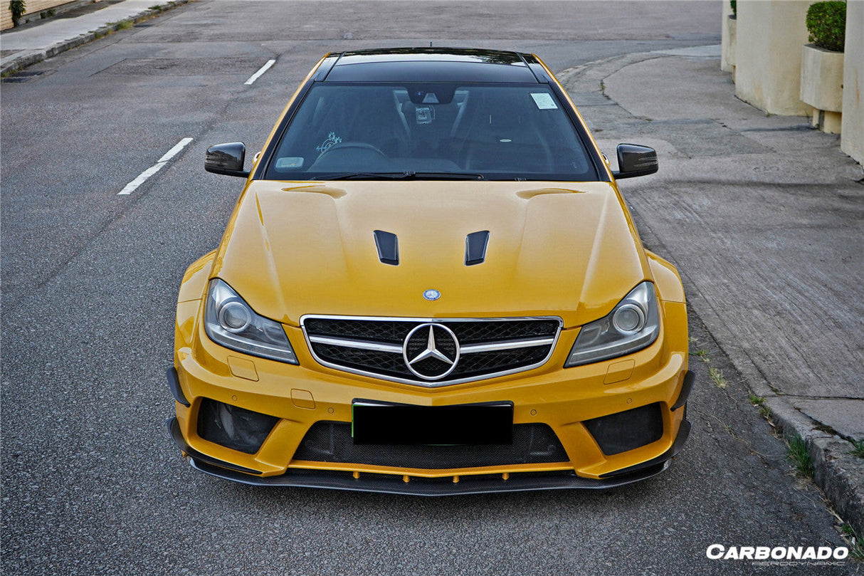 2012-2014 Mercedes Benz W204 C Class Coupe BKSS Style Wide Full Body Kit (Not Fit AMG)