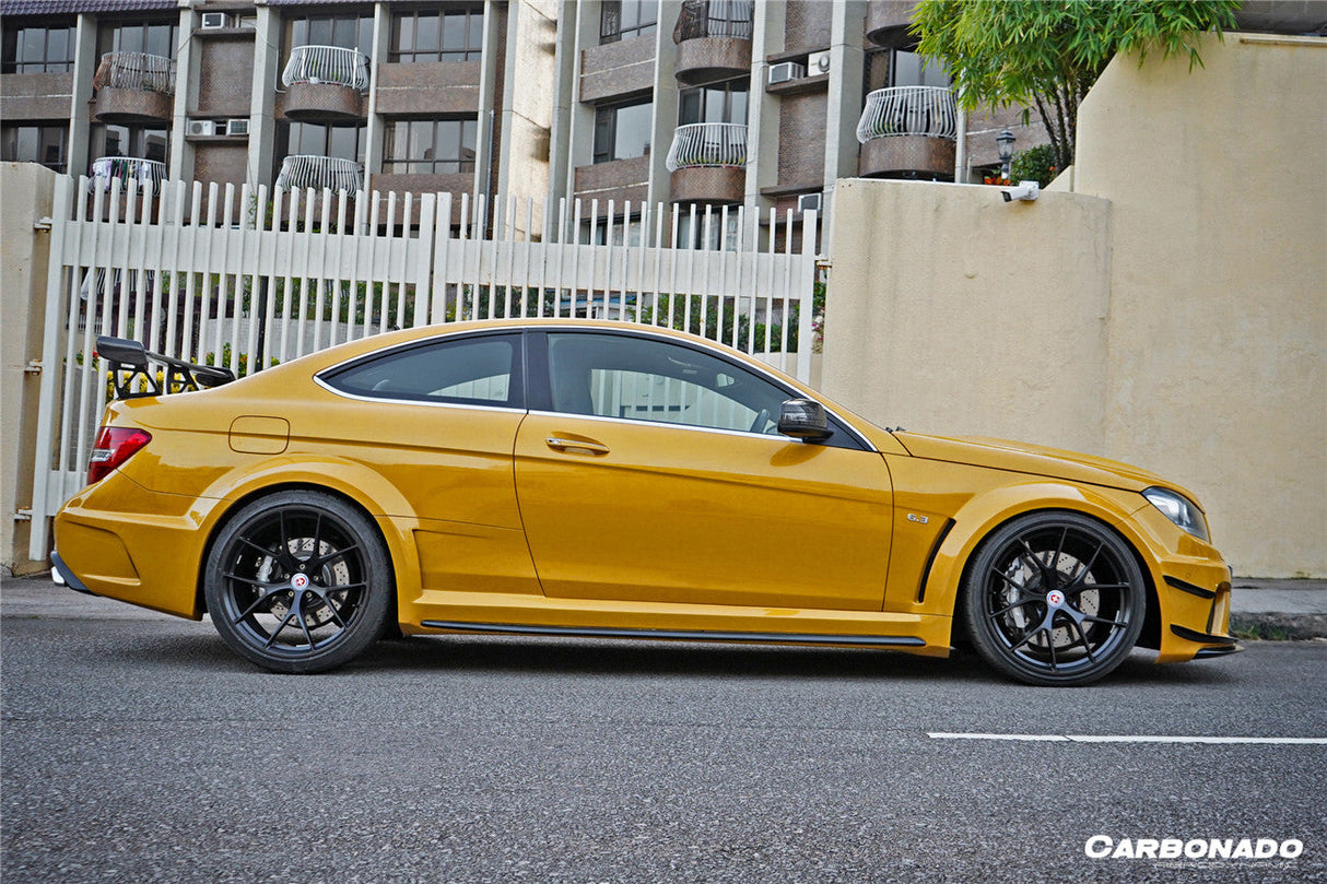 2012-2014 Mercedes Benz W204 C Class Coupe BKSS Style Wide Full Body Kit (Not Fit AMG)
