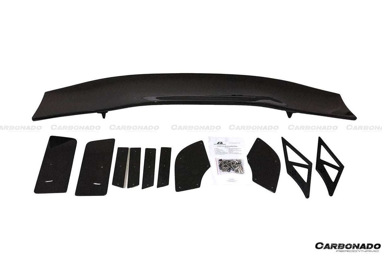 2013-2019 Corvette C7 Z51 Z06 Grandsport AR Style Carbon Fiber Trunk Spoiler Wing