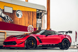 2013-2019 Corvette C7 Z51 Z06 Grandsport AR Style Carbon Fiber Trunk Spoiler Wing