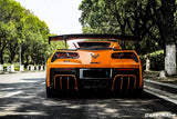 2013-2019 Corvette C7 Z51 Z06 Grandsport AR Style Carbon Fiber Trunk Spoiler Wing