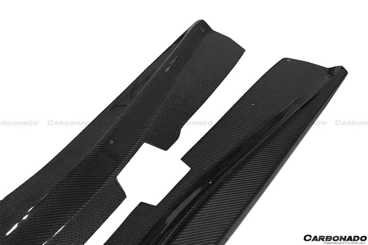 2013-2019 Corvette C7 Stingray APR Style Carbon Fiber Side Skirts Extension