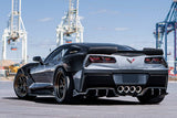 2013-2019 Corvette C7 Z51 ROX Style Rear Diffuser