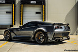 2013-2019 Corvette C7 Z51 ROX Style Rear Diffuser