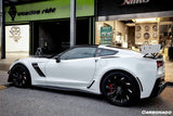 2013-2019 Corvette C7 Z06 Grandsport AR Style Carbon Fiber Side Skirts Extension