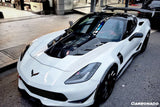 2013-2019 Corvette C7 Z06 Grandsport AR Style Carbon Fiber Side Skirts Extension
