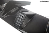 2017-2026 Ferrari 812 Superfast MSY Style DRY Carbon Fiber Rear Diffuser with Light