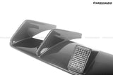 2017-2026 Ferrari 812 Superfast MSY Style DRY Carbon Fiber Rear Diffuser with Light