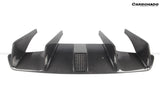 2017-2026 Ferrari 812 Superfast MSY Style DRY Carbon Fiber Rear Diffuser with Light