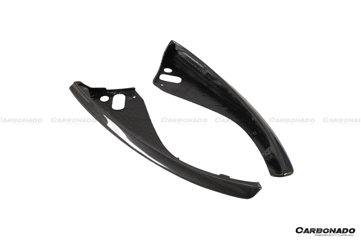 2017-2026 Ferrari 812 Superfast GTS OEM Style Dry Carbon Fiber Front Side Splitter