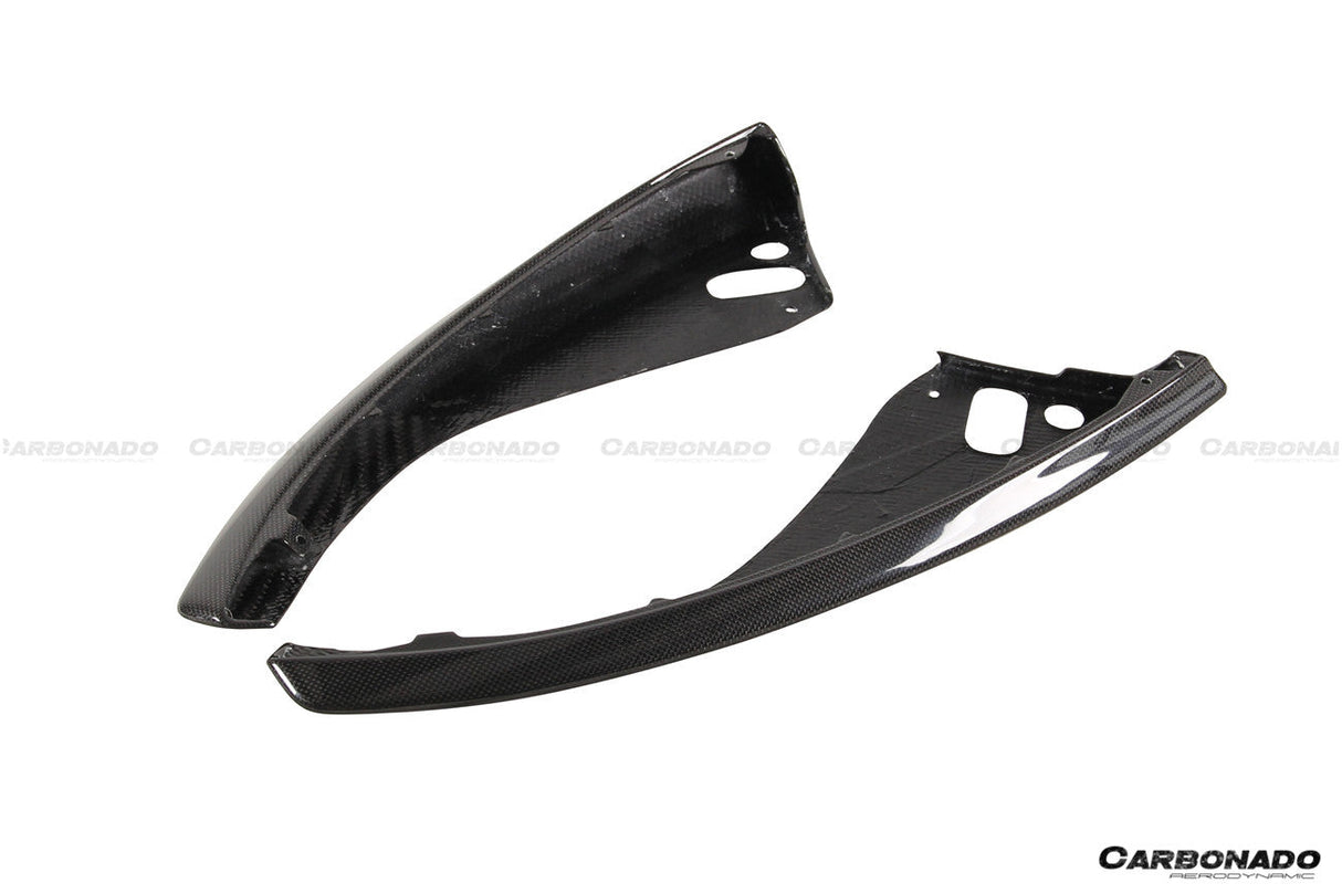 2017-2026 Ferrari 812 Superfast GTS OEM Style Dry Carbon Fiber Front Side Splitter