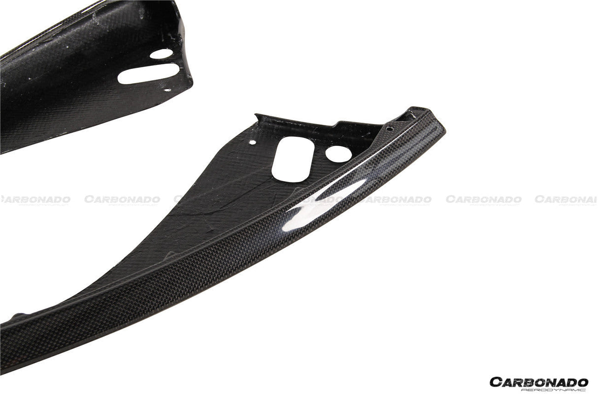 2017-2026 Ferrari 812 Superfast GTS OEM Style Dry Carbon Fiber Front Side Splitter