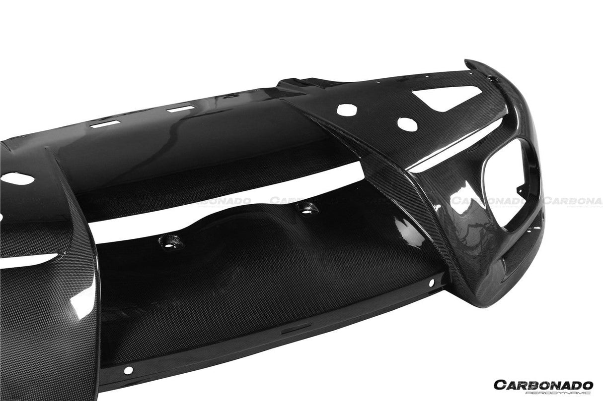 2021-2024 Ferrari ROMA OEM Style Dry Carbon Fiber Rear Diffuser