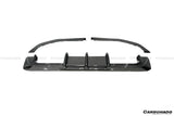 2021-2024 BMW M3 G80  G81 M4 G82   G83 MTN Style DRY Carbon Fiber Rear Diffuser Lip with Winglets