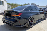 2021-2024 BMW M3 G80 MTN Style DRY Carbon Fiber Trunk Spoiler