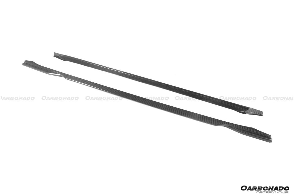 2021-2024 BMW M3 G80  G81 M4 G82   G83 MTN Style DRY Carbon Fiber Side Skirts
