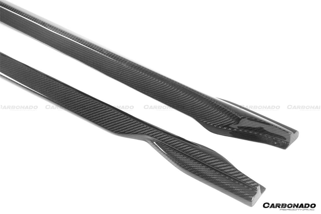2021-2024 BMW M3 G80  G81 M4 G82   G83 MTN Style DRY Carbon Fiber Side Skirts