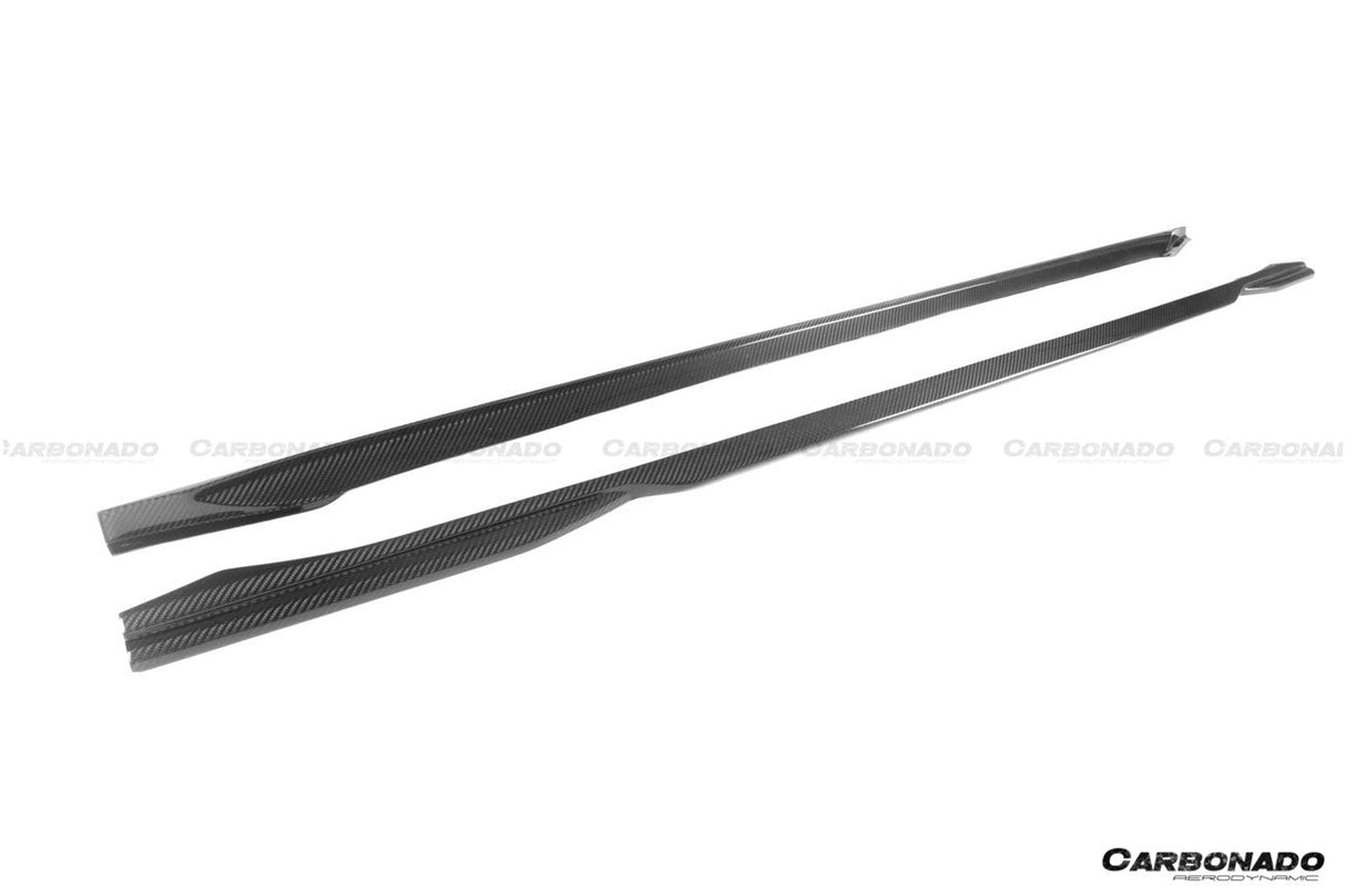 2021-2024 BMW M3 G80  G81 M4 G82   G83 MTN Style DRY Carbon Fiber Side Skirts