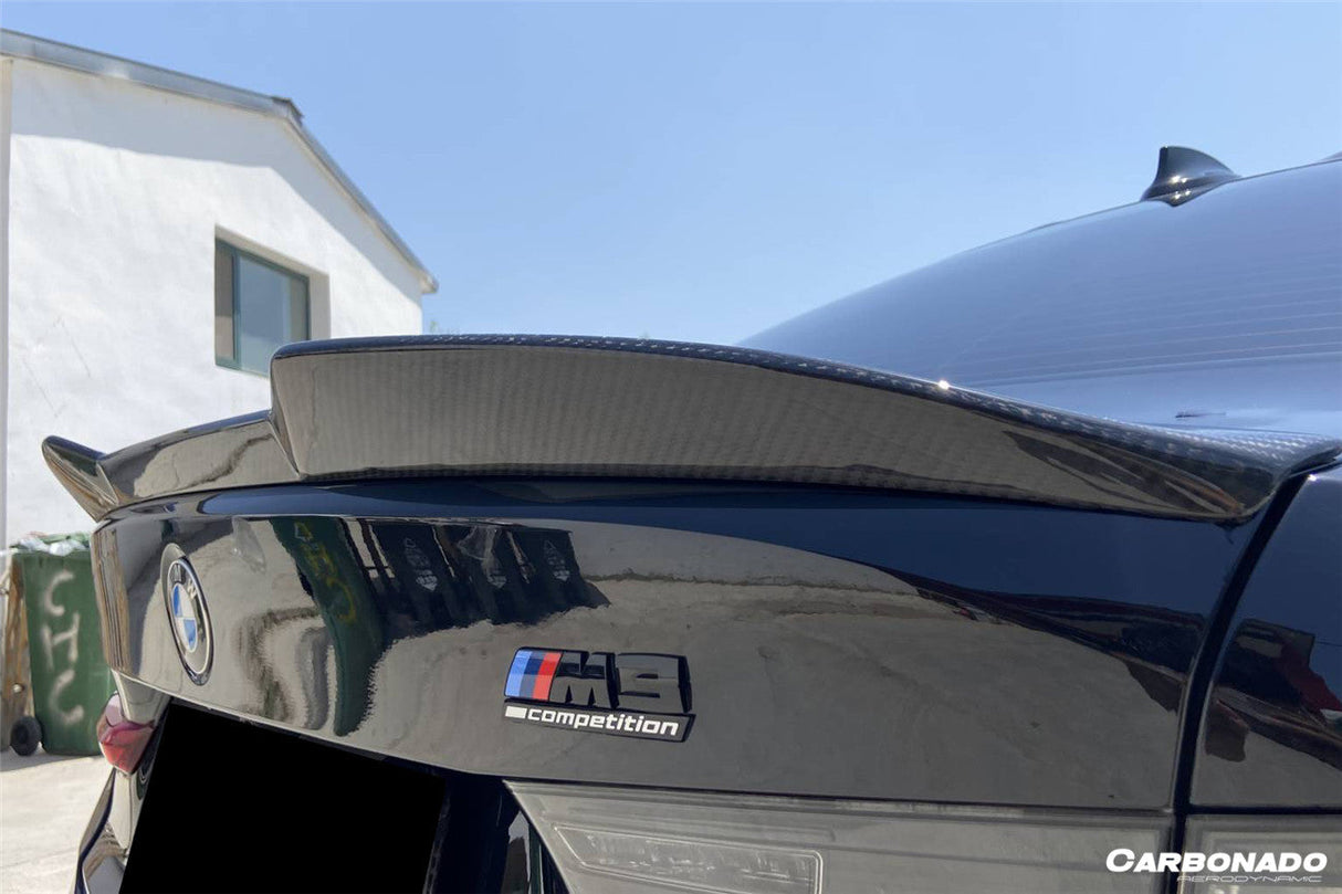 2021-2024 BMW M3 G80 MTN Style DRY Carbon Fiber Trunk Spoiler