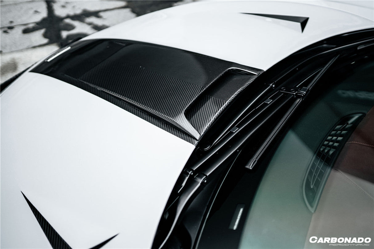2020-2023 McLaren GT WP Style DRY Carbon Fiber Hood