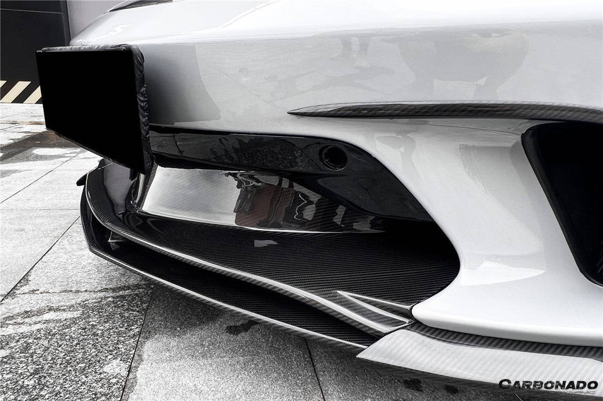 2020-2023 McLaren GT WP Style DRY Carbon Fiber Front Lip