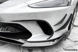 2020-2023 McLaren GT WP Style DRY Carbon Fiber Front Canards