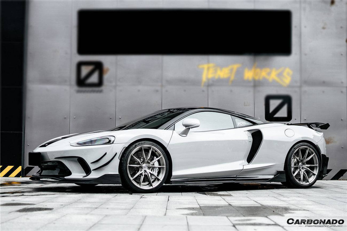 2020-2023 McLaren GT WP Style DRY Carbon Fiber Front Lip