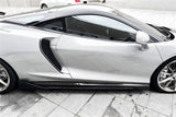 2020-2023 McLaren GT WP Style DRY Carbon Fiber Side Air Intake Blades