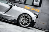 2020-2023 McLaren GT WP Style DRY Carbon Fiber Side Skirts