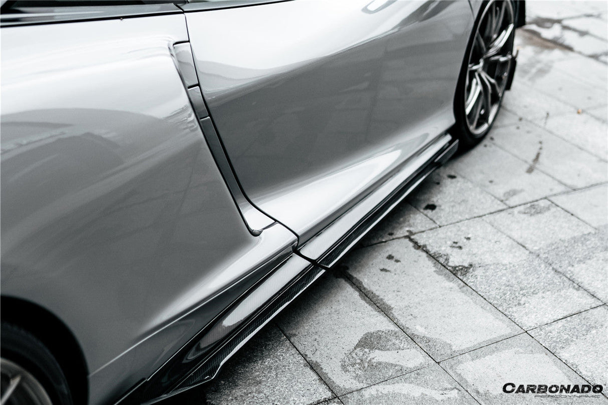 2020-2023 McLaren GT WP Style DRY Carbon Fiber Side Skirts